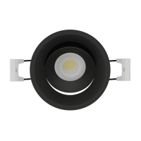 Светильник CITY SPOT 10W 3000К GU10 угол света 38 град. алюминий черный/ black, 220V, 75x65mm