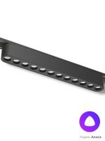 Светильник LINER BLACK MASK MAGNETIC Н5 48V 12W 36° 2400-6000K OSRAM | Black 222.3х25х27.5mm