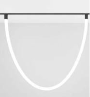 Светильник TUBE MAGNETIC Н5 48V 20W 360° 3000K CRI90 OSRAM | Черный корпус L2000mm