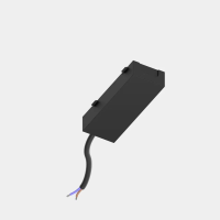 Коннектор для подключения с проводом S25 2TRA | Black 60х20х10.5mm