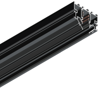 Трековая магнитная система для натяжных потолков MAGNETIC S10 4TRA BLACK 1000x50x43mm