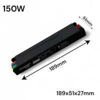 Блок питания 150W 12/18/24/27/36/48V, 6 режимов  переключения постоянного напряжения, 189х51х27,IP20