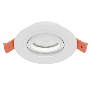 Светильник встраиваемый CITY DL X1 MR16 ALU WHITE | Ø92(77)x25mm