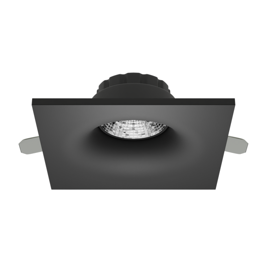Светильник встраиваемый CITY DLV MR16 GU5.3 BLACK | 95х95 H40mm