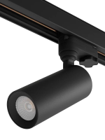 Трековый светильник CITY NEW 25W 3000/4000/6000К 36° 4TRA | Черный корпус 60х145mm