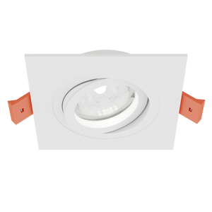 Светильник встраиваемый CITY DL X1 MR16 ALU WHITE | 92х92(75)x25mm