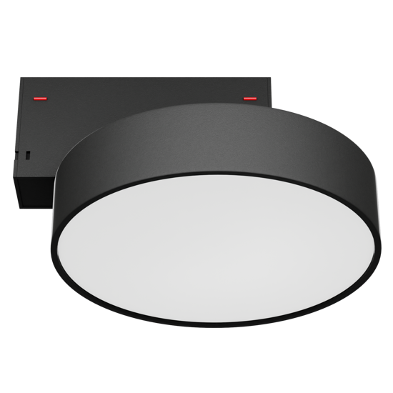 Светильник светодиодный MAGNETIC S39 RONDO 18W CRI85 3000K, Black Ø140