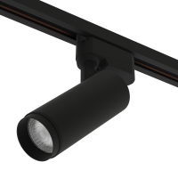 Светильник CITY ZOOM 20W 10°-60° 3ССТ 3000/4000/6000К CRI85 Черный 2TRA однофазный 220V 60x145mm