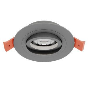 Светильник встраиваемый CITY DL X1 MR16 ALU CHROME | Ø92(77)x25mm