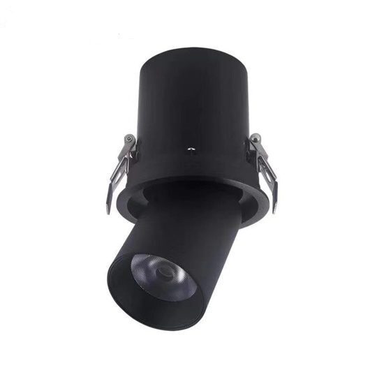 Светильник COLT 12W 4000К 36° | SPOT поворотно-выдвижной | BLACK Ø89mm