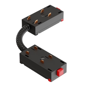 Запитывающий коннектор гибкий Magnetic S39 Black L70mm 4TRA