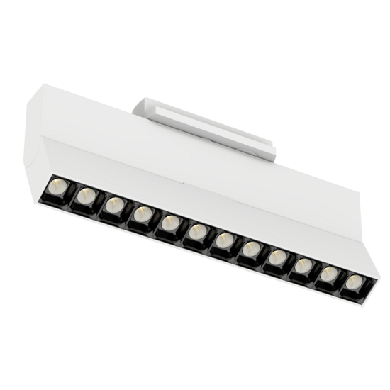 Светильник BLACK BOOK 12W OSRAM 36° DW/4000К, Белый корпус 2TRA