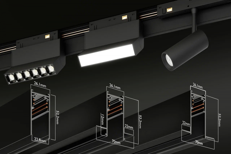 MAGNETIC S20  трековая система освещения 48V