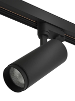 Трековый светильник CITY ZOOM NEW 30W 3000/4000/6000К 10°- 60° 4TRA 70х168mm | Черный корпус