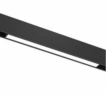 Светильник LINER MAGNETIC S15 48V 20W 120° 4000K CRI90 OSRAM | Черный корпус L600mm