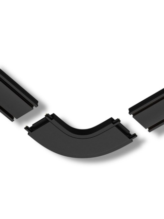 С- соединитель потолок-потолок для шинопровода H5 Black