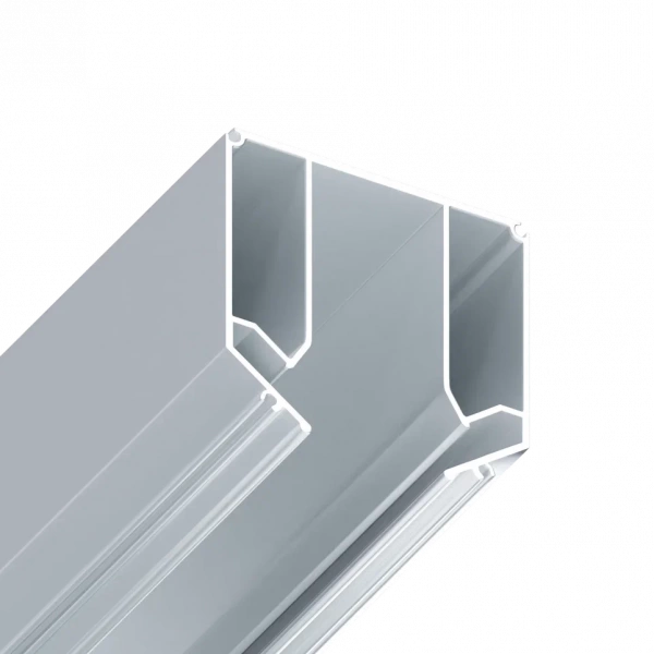 Угловой соединитель профиля для натяжных потолков S20 | 58x55x200mm