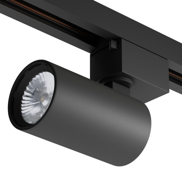 Светильник CITY NEW 12W 3ССТ 3000/4000/6000К CRI85 36° Черный 2TRA однофазный 220V 50x90mm