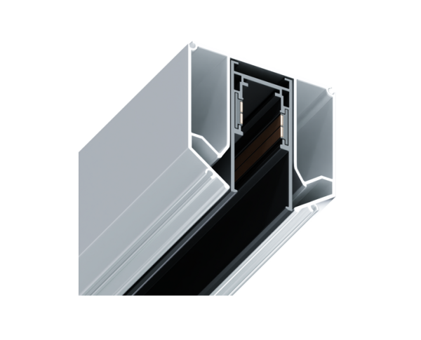 Профиль для натяжных потолков MAGNETIC S15 | 55x52х3000mm