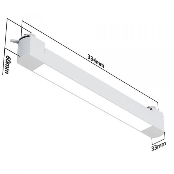 Светильник LINER 20W 100° 3000К CRI85 Белый 2TRA однофазный 220V  335x33x34mm