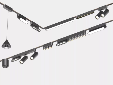 Прямой соединитель для шинопровода H4, Черный