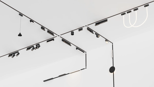 Трековый магнитный св-к DOT  MAGNETIC H4 24V 6W 24° 3000К/4000K/6000К OSRAM | Black 115х25х65mm