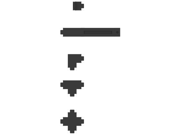 Угловой соединитель потолок-стена для шинопровода H4, Black
