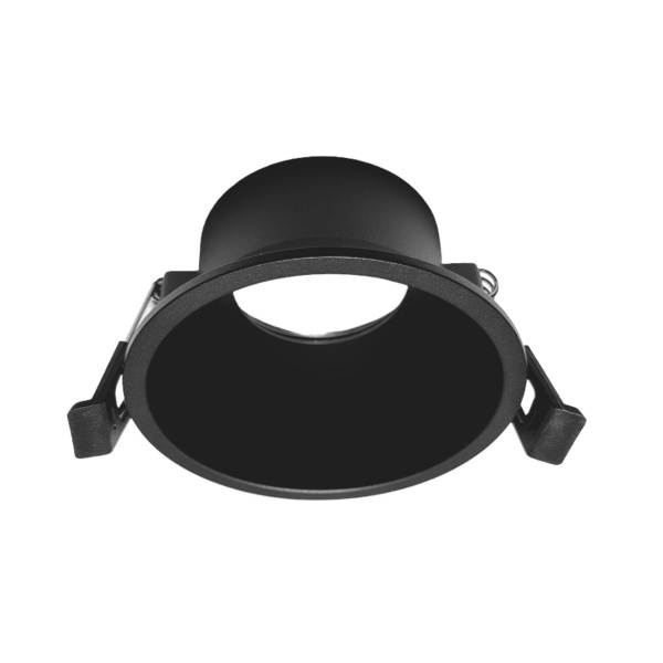 Светильник встраиваемый MR16 GU10 BLACK | Ø85(75)x47mm IP44