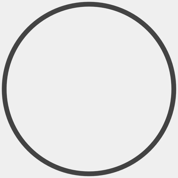 Светильник накладной RONDO 60W D600х25mm 4000K | Black