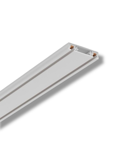 Трековая система накладная MAGNETIC H5 48V 2TRA WHITE/GOLD 2000x25x5.5mm