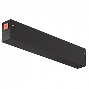 Магнитное крепление для трековой системы S25 220V 2x контактный Black  220х40х25mm EAC19329