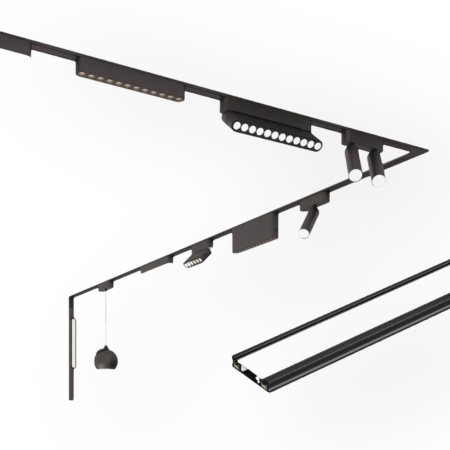 Основание под линейный светильник MAGNETIC H5 115x25x47.6mm