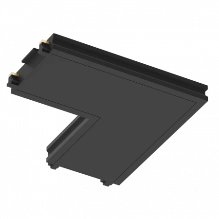 Угловой соединитель потолок-потолок для шинопровода H5 Black