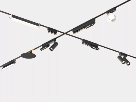 Прямой соединитель для шинопровода H4, Черный