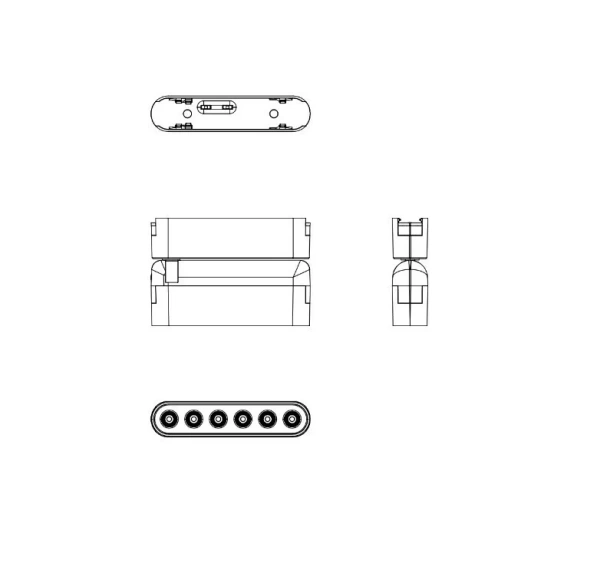 Трековый магнитный св-к SPOT BLACK BOOK MAGNETIC H4 24V 6W 24° 3000К/4000K/6000К OSRAM |  Black