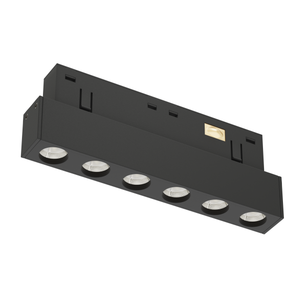 Светильник LINER BLACK MASK MAGNETIC S15 48V 6W 36° 4000K CRI90 OSRAM | Черный корпус L118mm