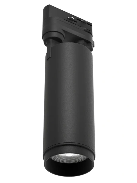 Трековый светильник CITY ZOOM NEW 30W 3000/4000/6000К 10°- 60° 4TRA 70х168mm | Черный корпус