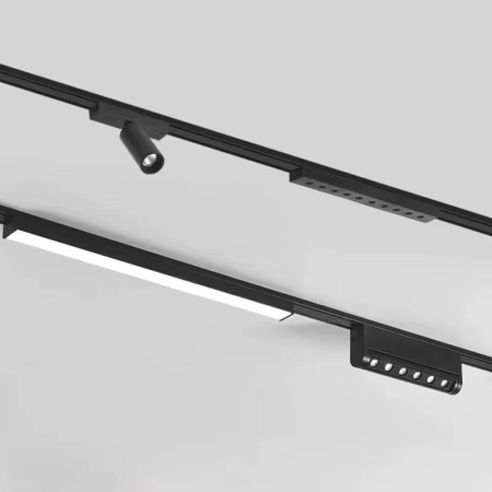 Прямой соединитель для шинопровода S25 2TRA | Black 60х20х10.5mm