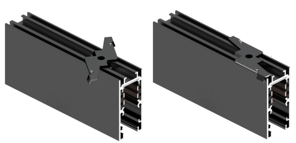 Крепеж к шинопроводу S10 Black