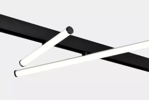 Светильник TUBE MAGNETIC S20 48V 20W 180° 3000-6000K Tuya Smart CRI90 OSRAM | Черный корпус L600mm