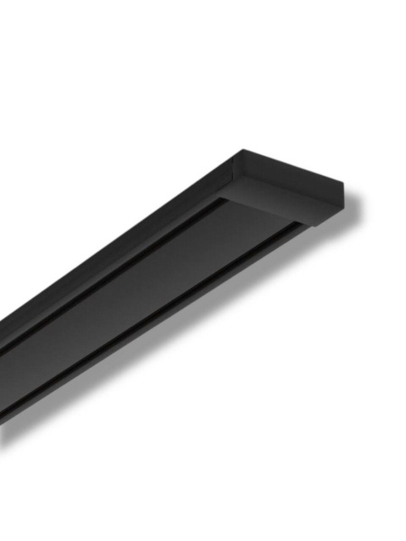 Трековая система накладная MAGNETIC H5 48V 2TRA BLACK 1500x25x5.5mm