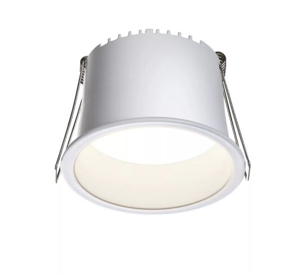 Светильник встраиваемый DL 9W WHITE 4000К | Ø82(72)x43mm