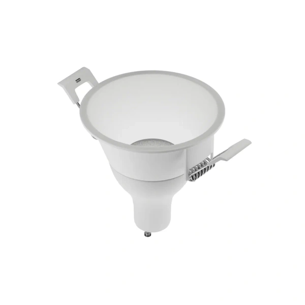 Светильник CITY SPOT 10W 4000К GU10 угол света 38 град. алюминий белый/white, 220V, 69x61mm