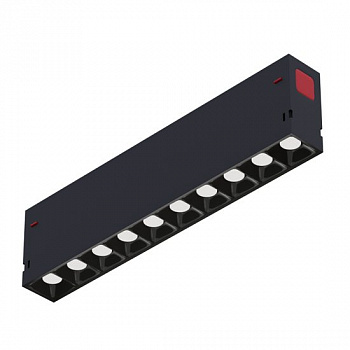 Светильник LINER S39 SMART DIM 20W 10х2W OSRAM 36° CRI90 3000K | Black L270x34x58mm 220V