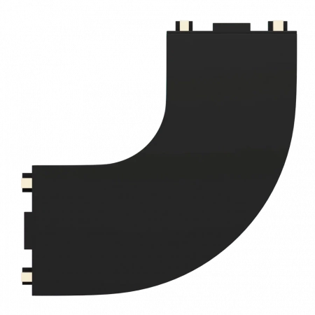 С- соединитель потолок-потолок для шинопровода H5 Black