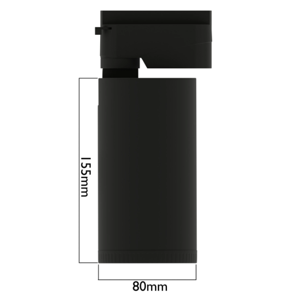 Светильник CITY ZOOM 30W 10°-60° 4000К CRI85 Черный 2TRA однофазный 220V 80x155mm