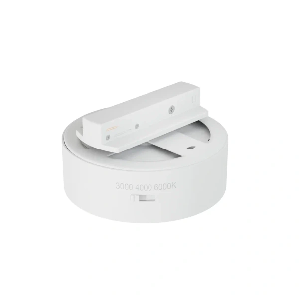 Трековый светильник RONDO 9W D93x30mm 3000К/4000K/6000К 2TRA | Белый корпус