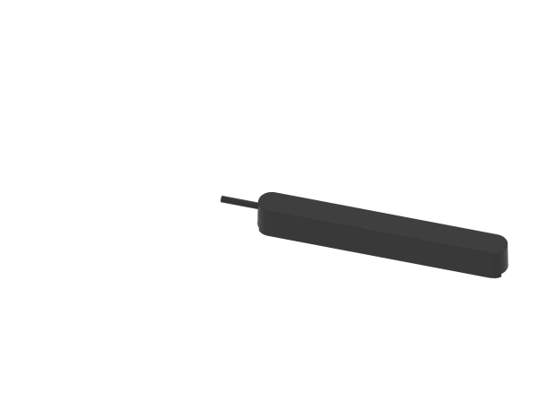 Блок питания для трековой магнитной системы MAGNETIC H4 100W 24V Black 222х25х29mm