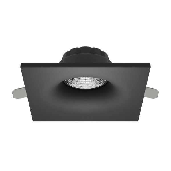 Светильник встраиваемый CITY DLV MR16 GU5.3 BLACK | 95х95 H40mm