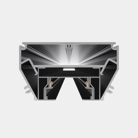 Профиль для натяжных потолков CITY 2TRA | 54x32x1500mm